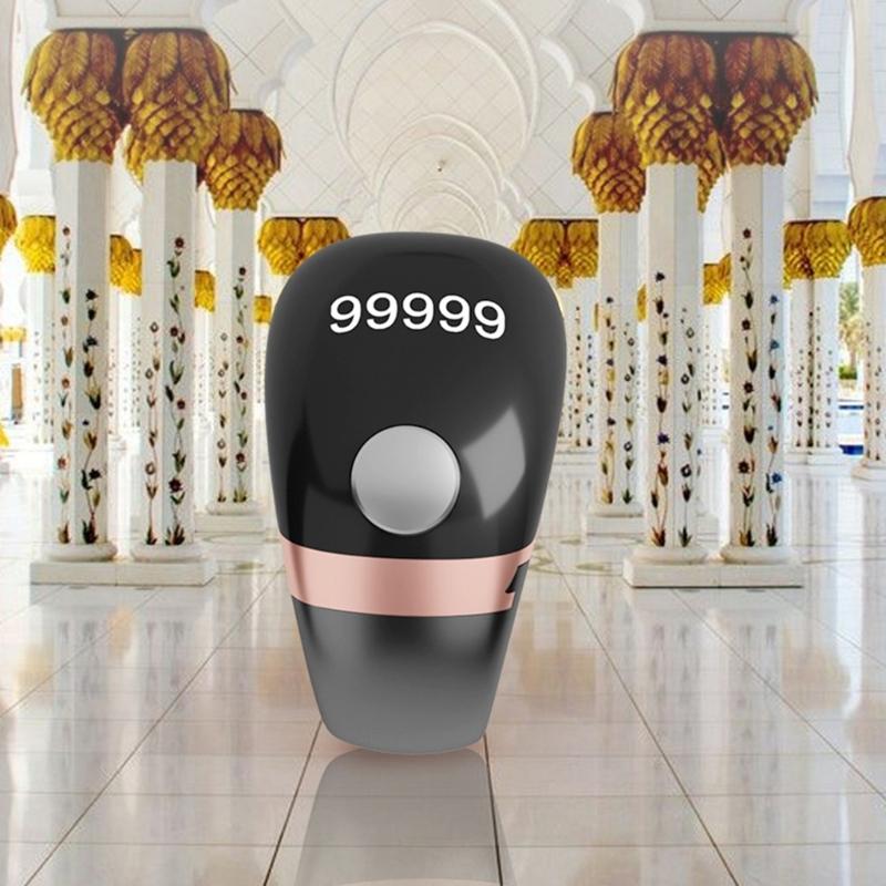 Fortschrittlicher intelligenter Ring digitaler Zähler für Gebetsverfolgung Achtsamkeit Religiöse Zeremonien Inventurzählung