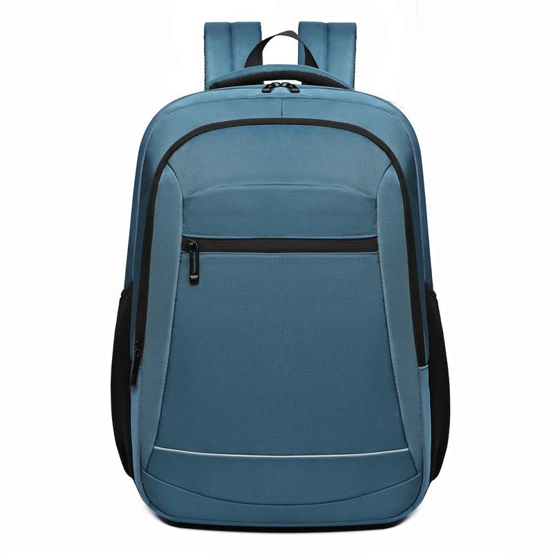 

TS JYL laptop bag,Versatile Casual Backpack Solid Simple Multi Layer Business Unisex Bag One size fits all синий