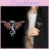 Animal Dragon Brooch With Zinc Alloy Construction For Fashionable Wear In Autumn 2024