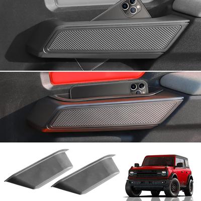 Mabett Front Door Handle Storage Organizer Compatible with Ford Bronco 2021 2022 2023, Inner Door Handle Tray Box for Bronco Accessories 2/4-Door,