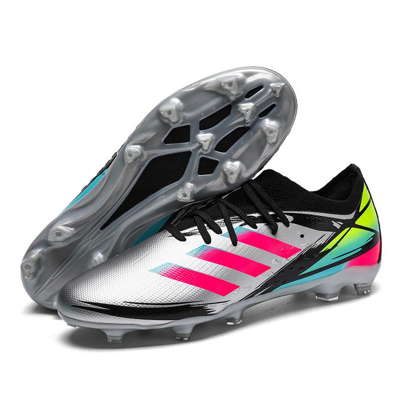 

Football shoes seamless tf broken nails artificial flat AG nails leather feet men and women children and adolescents training shoes 35