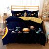 Bedclothes Galaxy Universe Bedding Duvet Cover Pillowcases For Boy Full Queen Bed Set Luxury 2/3Pcs Bedroom Bedding Sets Quality