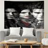 Vampire Diaries Print Tapestry, Backdrop, Easy Setup, Ideal for Bedroom, Office & Living Room, with Aesthetic Wall Hanging Decor.
