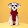 Cozy Cable Knit Sweater for Dogs & Cats - Warm High-Neck Design for Autumn/Winter