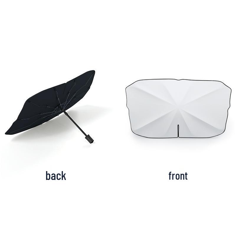 Car Sunshade: 2025 Folding Nano Ice Crystal Umbrella for Windshield Heat Insulation