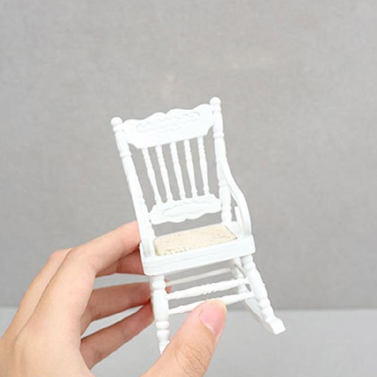 Antique Styles 1/12 Wood Doll House Bedroom Furniture Set Scene Display Accessory Craft Model Project Scene Decoration