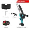 8 Inch Brushless Electric Chain Saw Cordless Handheld Pruning Chainsaw Portable Woodworking Saw Cutting Power Tools