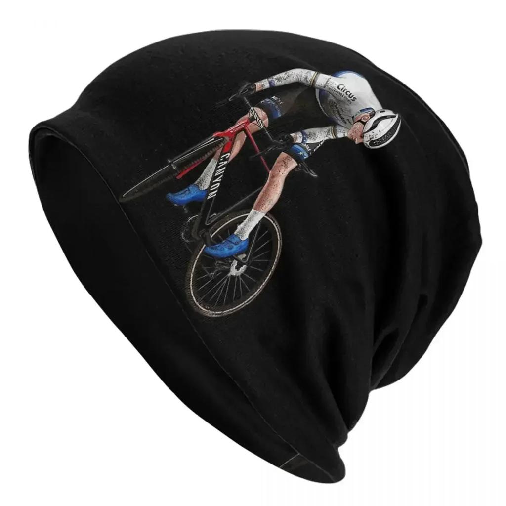 Mathieu Van Der Poel Warm Knitted Cap Fashion Bonnet Hat Autumn Winter Outdoor Beanies Hats for Unisex WoUnisex Adult
