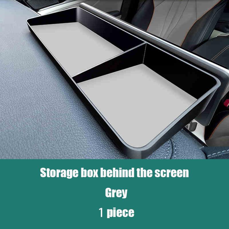 For BYD Sealion 6 Seal U Song Plus DM-i EV 2024 Storage Box Behind Navigation Screen On the Dashboard Interior Modification