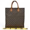 Auth LOUIS VUITTON Monogram Sac Plat Tote Bag Brown PVC M51140 Lv9929ss