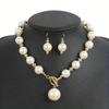 Zircon Jewelry Suit Luxury Women's Pearl Jewelry Decoration Pearl Necklace Evening Party