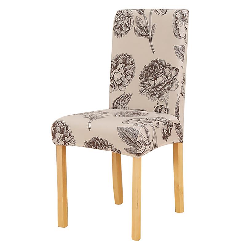 Dining Chair Slipcover,High Stretch Removable Washable Chair Seat Protector Cover for Home Party Kitchen Hotel Wedding Ceremony