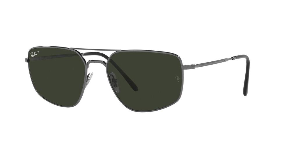 RB3666 56 Ray-Ban Men's Sunglasses, Gunmetal/Lens