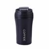 420ml Capacity Coffee Cup Flip Lid Vacuum Tumbler Creative Water Bottle  Travel