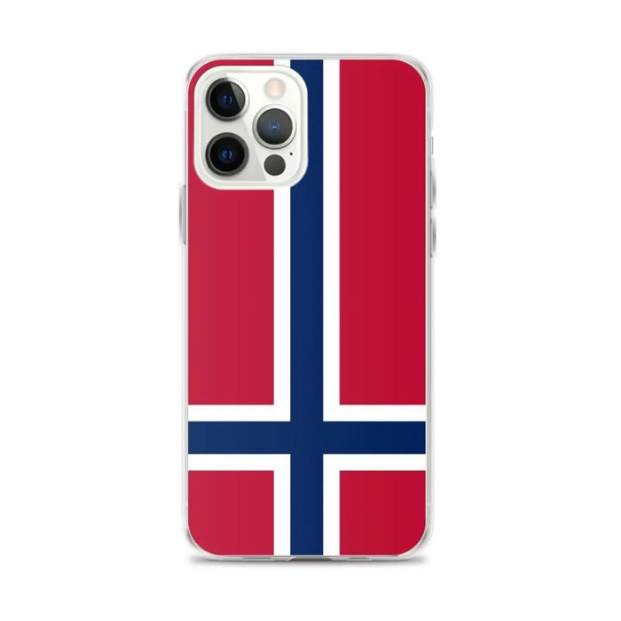 Coque Télephone Drapeau Norvège officiel - iPhone 12 Pro Max