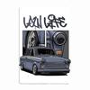 Trabant 601 Low Life Metallschild Wandmalerei Anpassen Wandmalerei Küche Blechschild Poster Zimmer Wanddekoration