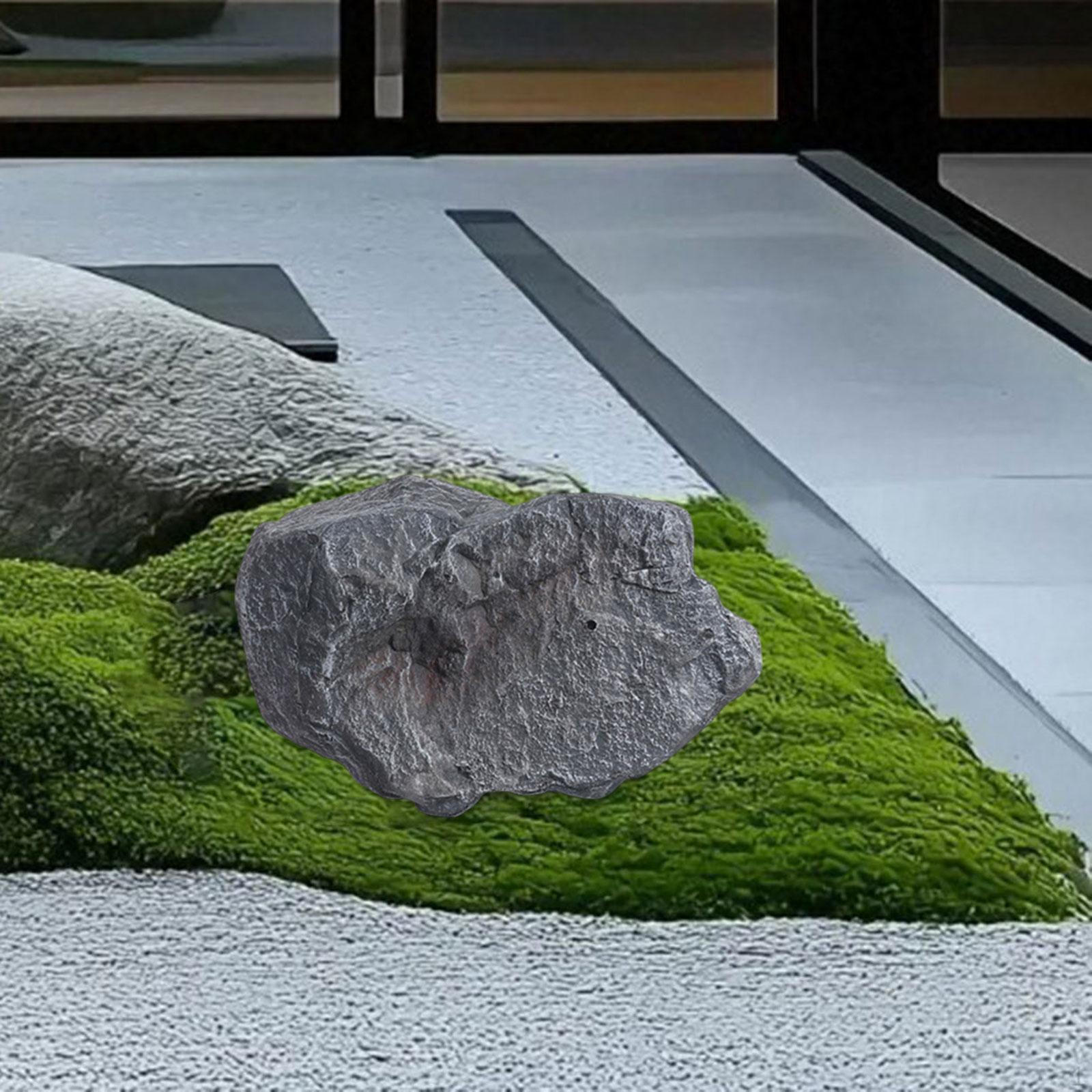 

Artificial Rock Faux Stone Realistic Sandstone Landscape for Decor Indoor Aquarium 27cmx28cmx16cm