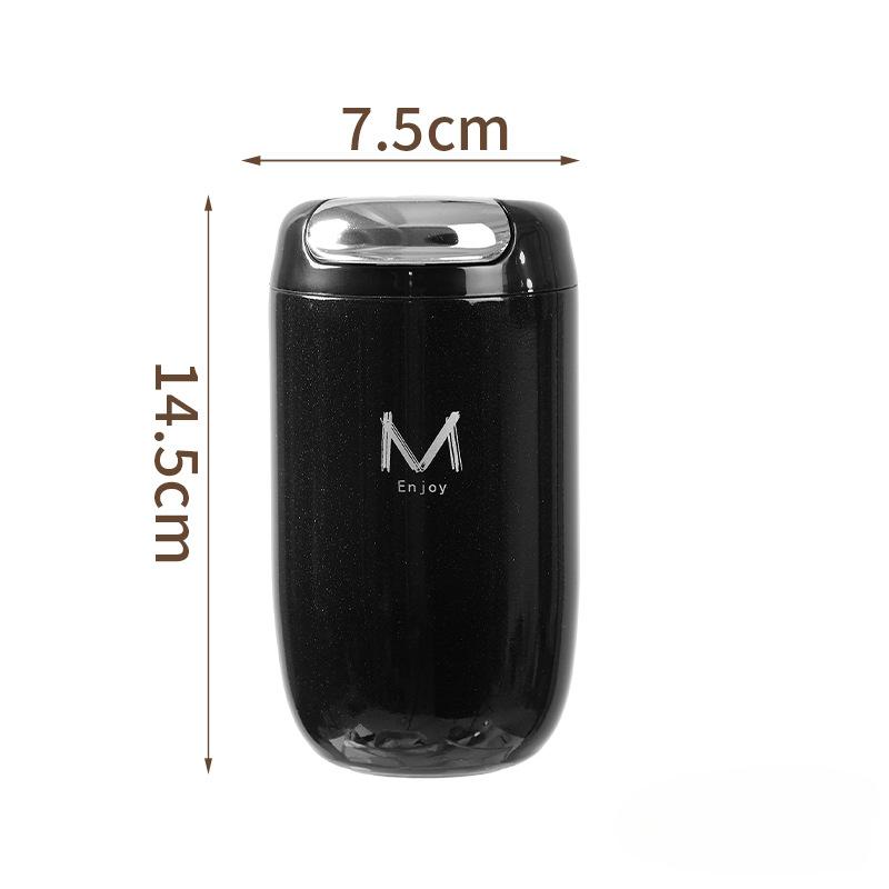 

Кружка для кофе «Гусиное яйцо» из нержавеющей стали 316, кружка с холодной изоляцией, сувенирный подарок, портативная чашка для воды 350ML чёрный