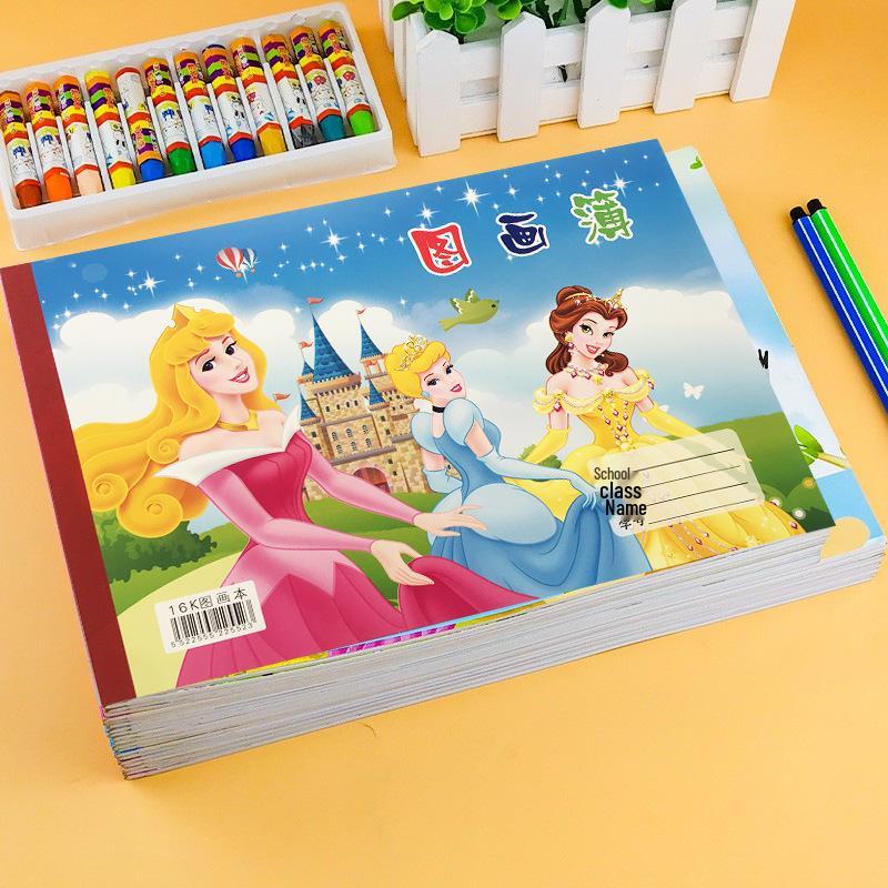 10-Pack A4 Drawing Books: Elementary & Kindergarten Coloring & Art Books