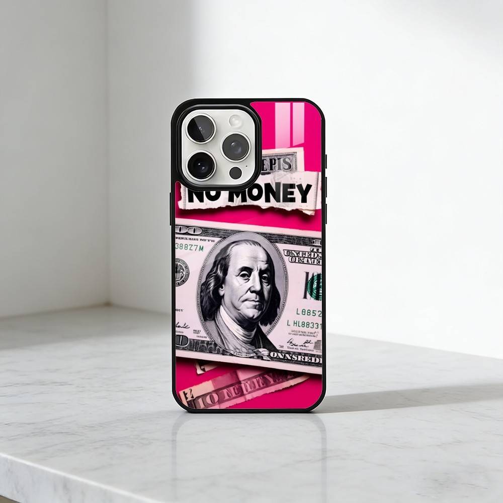 Dollar Design RICH-Man Painting Phone Case For iPhone17,16,15,14,13 Plus,Pro Max Magnetic For Magsafe Wireless Charging