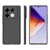Per Infinix Note 40 Pro Note40Pro 4G InfinixNote40Pro Custodia TPU Morbida Nera Sottile Opaca Cover Posteriore in Silicone Custodie per Cellulari Capa
