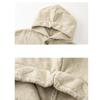 Light Luxury Casual Button Hoodie Long Sleeve Knit Sweater Men Jacket Outerwear Inner Layer Tops