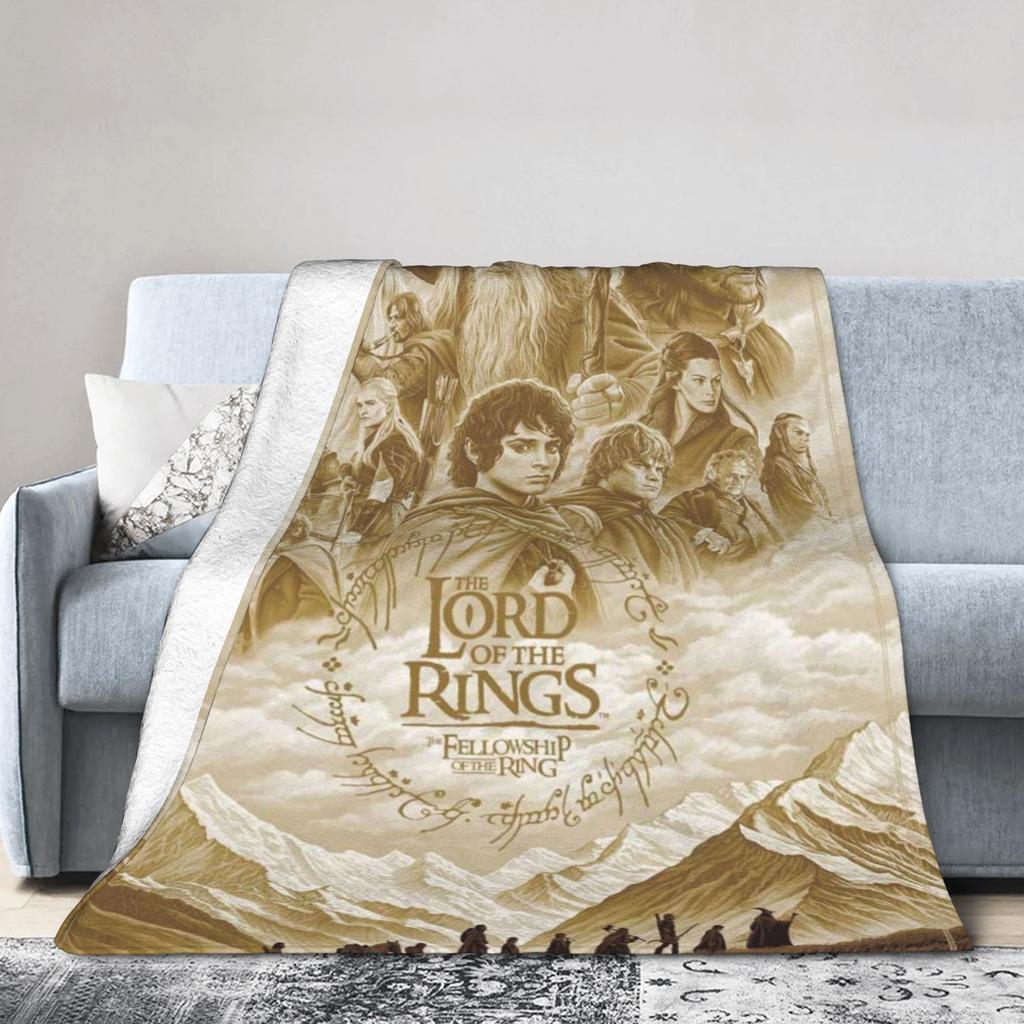 Pătură Imprimată Gollum Lord of the Rings Pentru Bărbați Femei Caldă Confortabilă Pufoasă Pături Aruncate pentru Canapea 50x60 Inch Multi-dimensiune