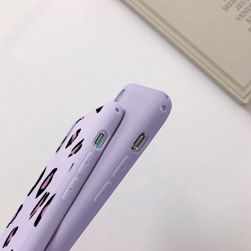 Weiche Silikonhülle mit Leopardenmuster für iPhone Xiaomi Redmi Note 13 14T 15 Samsung A55 A35 M35 S24 FE Huawei Honor Kamera-Schutzhülle mit stoßfester Abdeckung