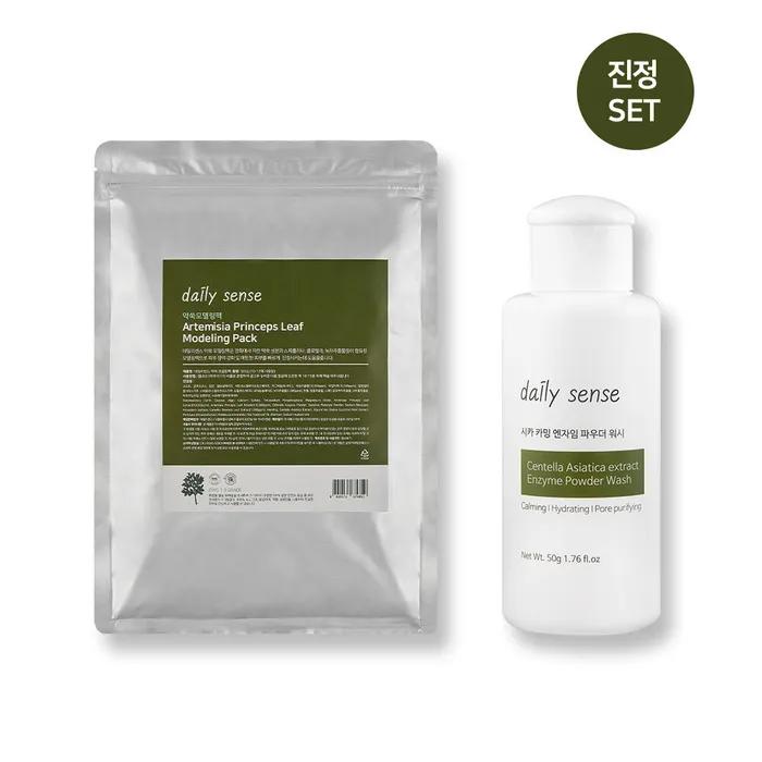 [Relief Set] Mugwort Modeling Pack + Cica Enzyme Powder Cleanser SET