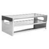 304 Stainless Steel Punch Plate Test Tube Rack 40 Holes Large Capacity Test Tube Holder