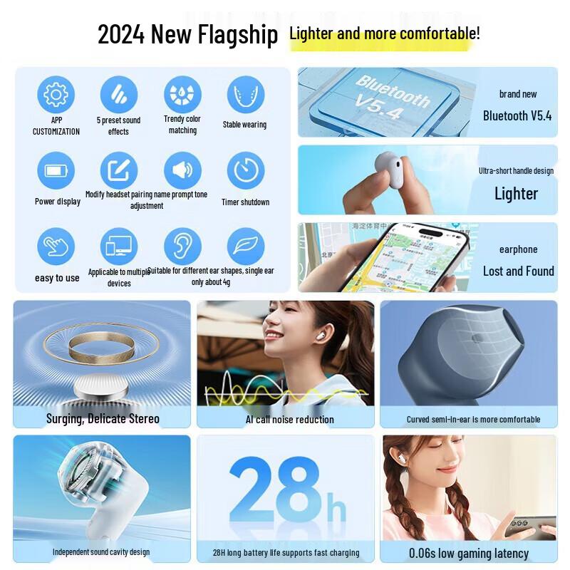 Edifier Air X True Wireless Semi-In-Ear Earbuds