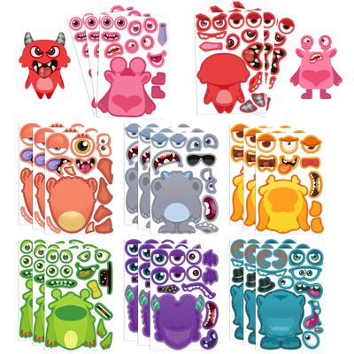 Sticker Set My Singing Monsters 8 Sheets for Kids Sticker Pack
