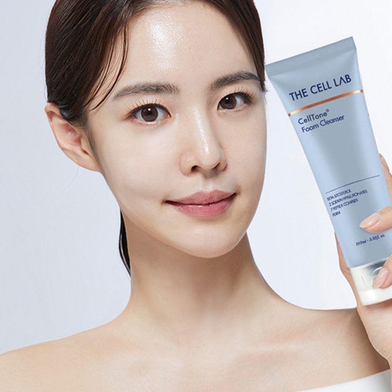 Dermatologist-Only [Regeneration/Elasticity] Celltone PDRN Pine Cica Mildly Acidic Soothing Foam Cleanser 100ml