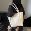 Large-capacity Tote Bag Women's New Simple and Versatile Shoulder Bag, High-end Leisure Work Commuter Bag