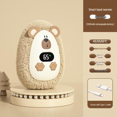 Cute Plush Rechargeable Hand Warmer