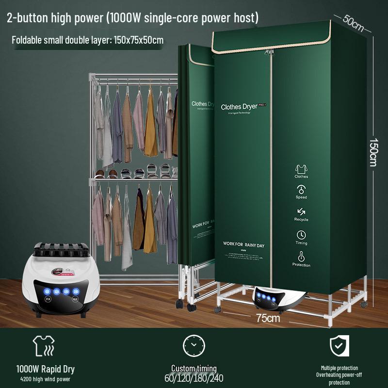 Foldable Household & Dormitory Underwear and Baby Dryer Cabinet & Rack
