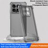 IMAK For Xiaomi 14 Case Drop-resistant Airbag Corner Clear TPU Phone Cover