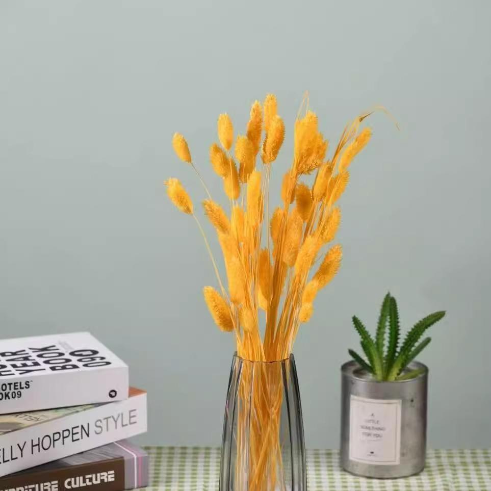 Preserved Eucalyptus & Sunflower Bouquet with Baby's Breath and Reeds – Perfect for Living Room Decor or Photography