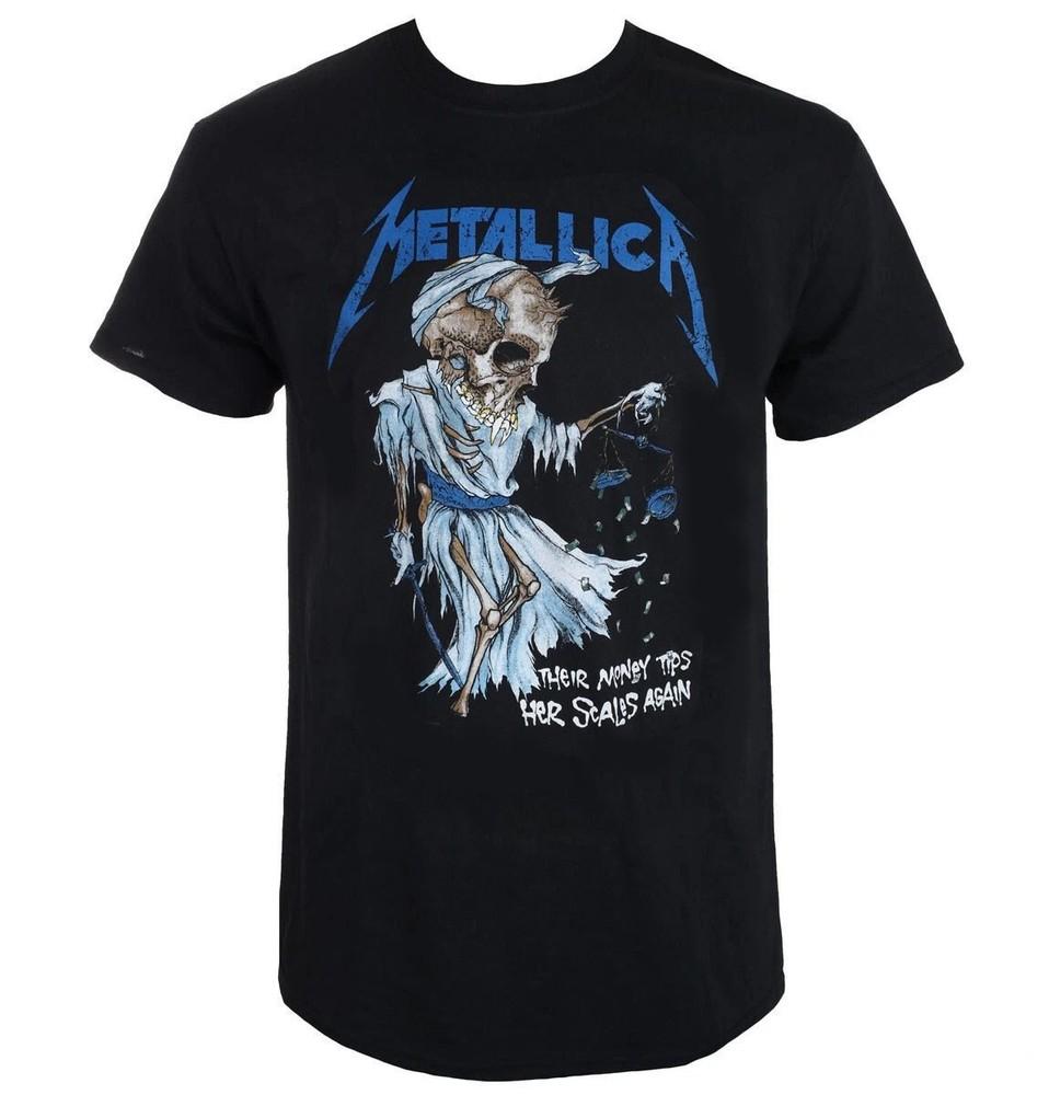 Metallica  Doris Statue Justice Era Metal Band Graphic Tee S-4XL Unisex T-Shirt XXXXL