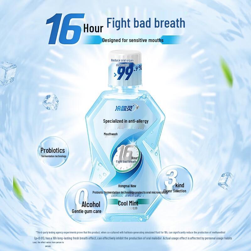 

Leng Suan Ling Anti-Sensitive Cool Mint Mouthwash