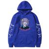 2023 Autumn-Winter Anime Fashion Unisex Hooded Pullover Sweatshirt - Cartoon Style, Plus Size
