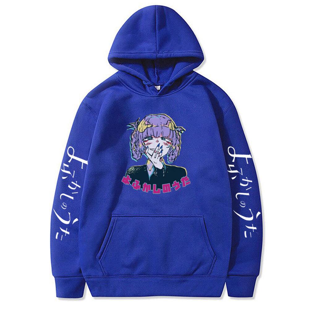 2023 Autumn-Winter Anime Fashion Unisex Hooded Pullover Sweatshirt - Cartoon Style, Plus Size