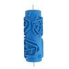 Pattern Paint Roller Soft Rubber Head for Walls Ceiling Decorative Texture Tool Blue 105Y