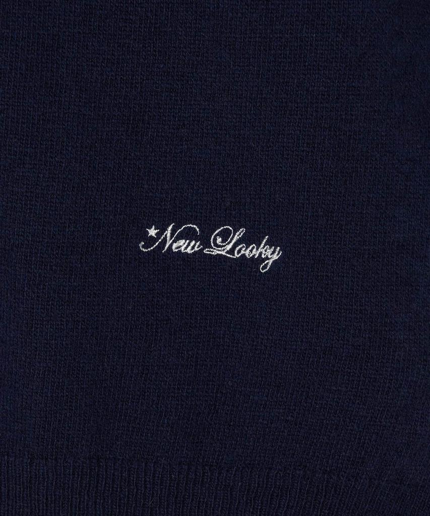 Nyuluki Cozy Round Knit Pullover_Navy