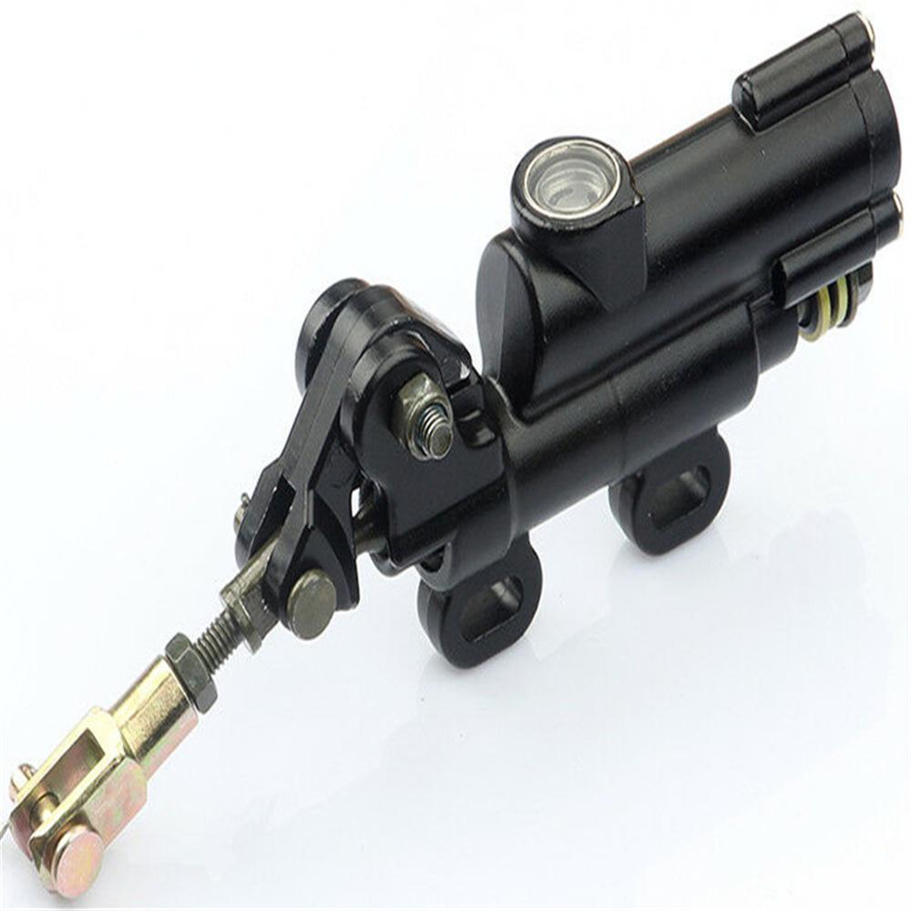 Black Motorcycle Modification Rear Master Hydraulic Disc Brake Pump Universal X1