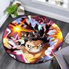 Monkey D Luffy,Round Area Rug,Carpet Rug for Living Room Bedroom Sofa Playroom Decor,Non-slip Floor Mat
