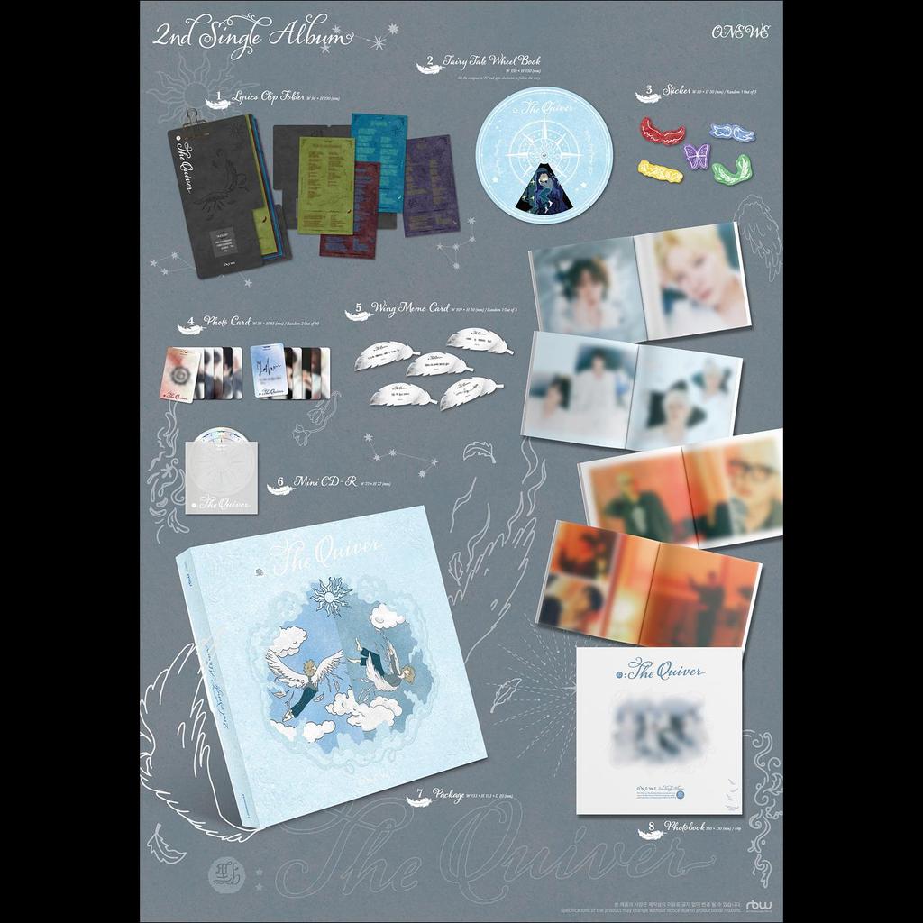 ONEWE [The Quiver] 2nd Single Album + Free Gift