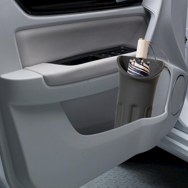 Car Storage Holder Waterproof Hangable Trash Can Umbrella Holder Multifunctional Storage Holder Car Accessories With Hook For