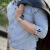 1Pair Shirt Cuff Holder for Men Women Button Closure Elastic Sleeves Keeper Anti-Slip Pull-Up Shirt Stays