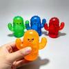 Angry Cactus Squeeze Squishy Toys Mini Stress Relief Toy New Sensory Fidget Toy  For Kids